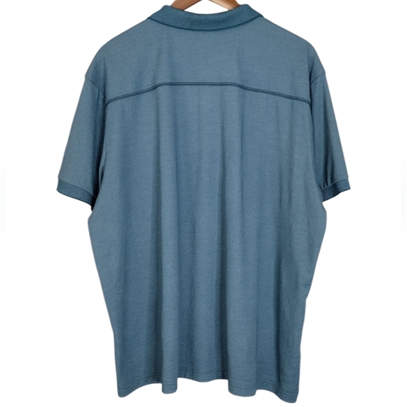 Tommy Bahama Comfort Fit Classic Casual Short Sleeve Polo Shirt Sz XXL - Picture 2 of 14